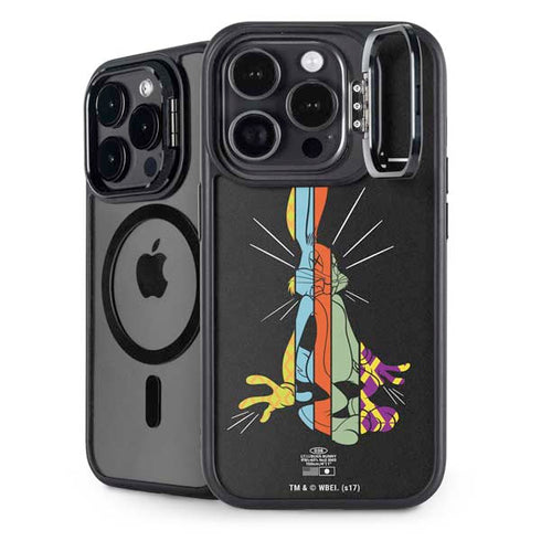 Looney Tunes Bugs Bunny Sliced Juxtapose iPhone 14 Pro Kickstand Case